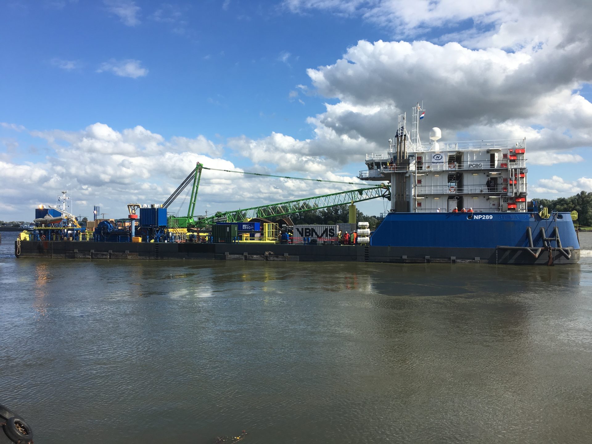 NP 289 - Mobilisation of a cable repair barge