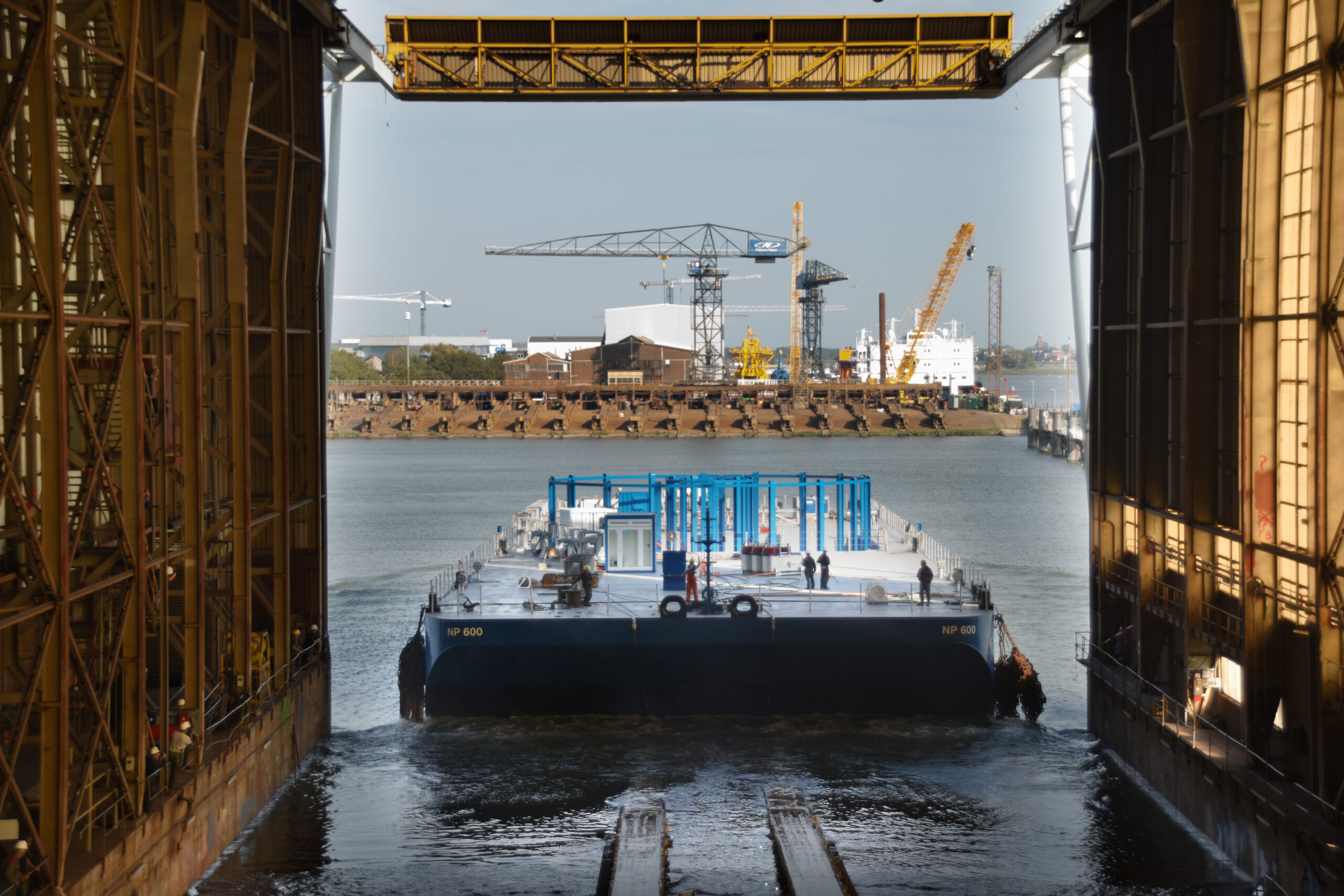 Neptune Marine launches power cable transport barge for NKT