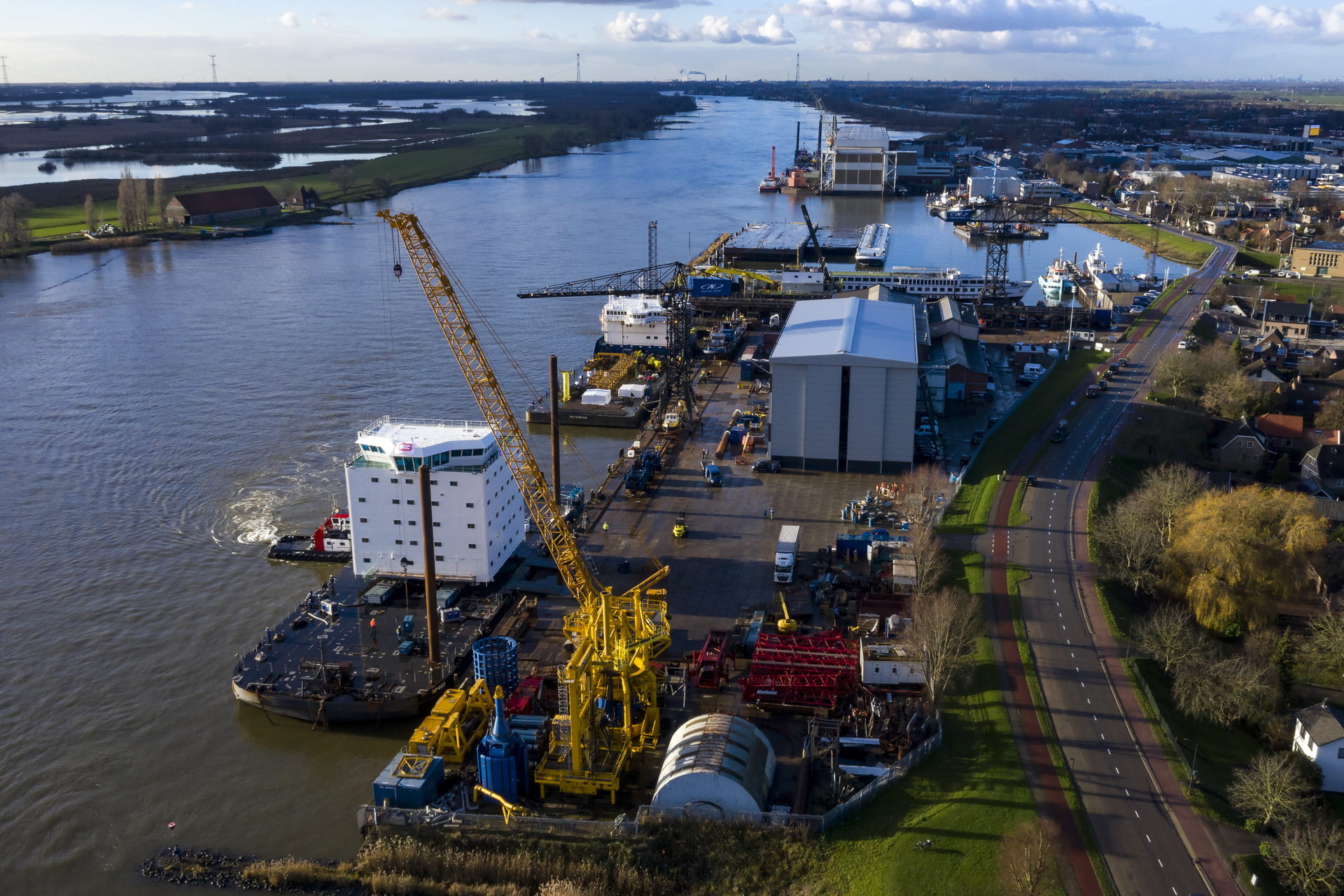 Neptune Hardinxveld – skyfoto 2019 Neptune Hardinxveld - skyfoto 2019