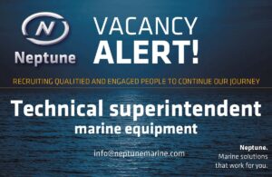 vacancy alert - technical superintendent marine equipment