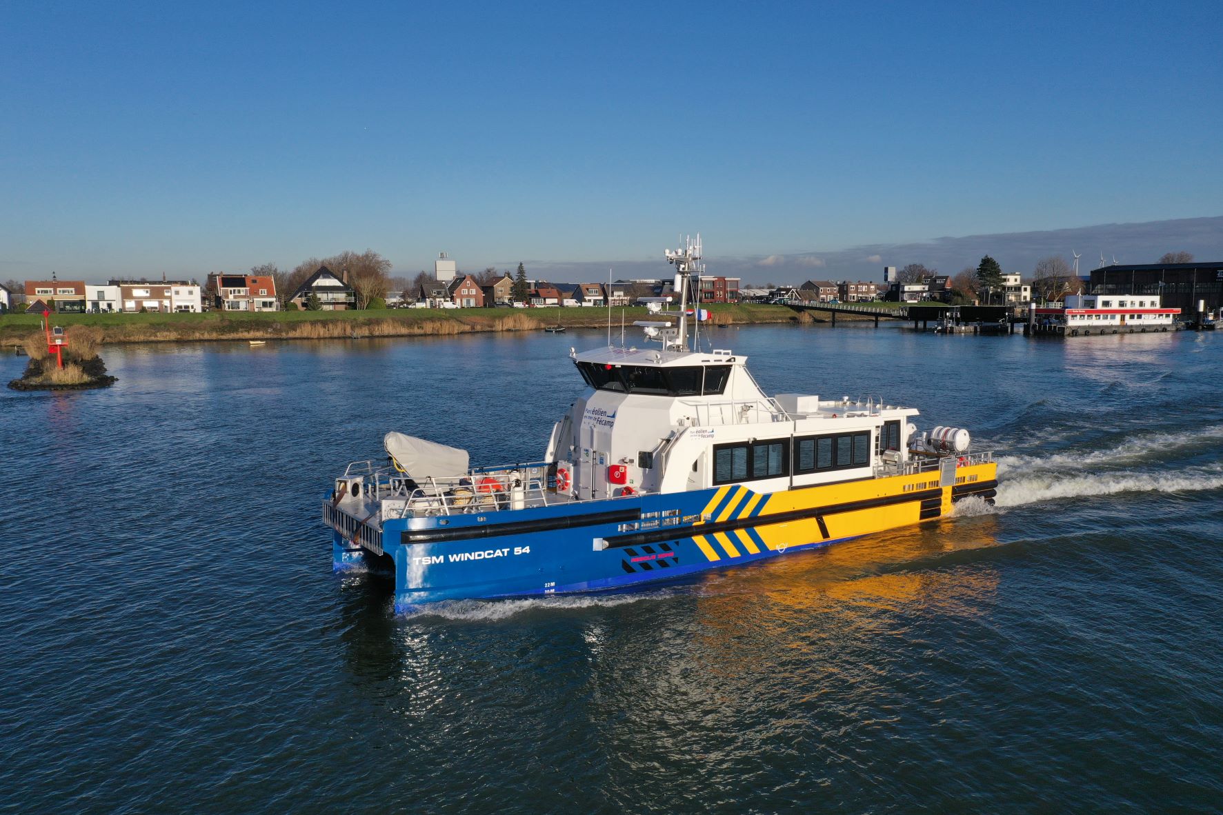 windcat 54 – workboats – crew – transfer – offshore – windpower